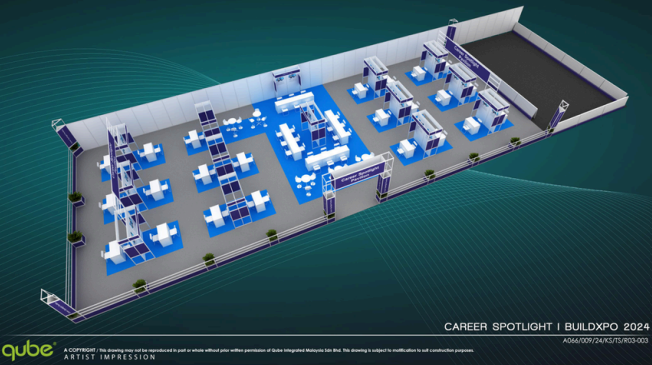 Career Spotlight pavilion layout