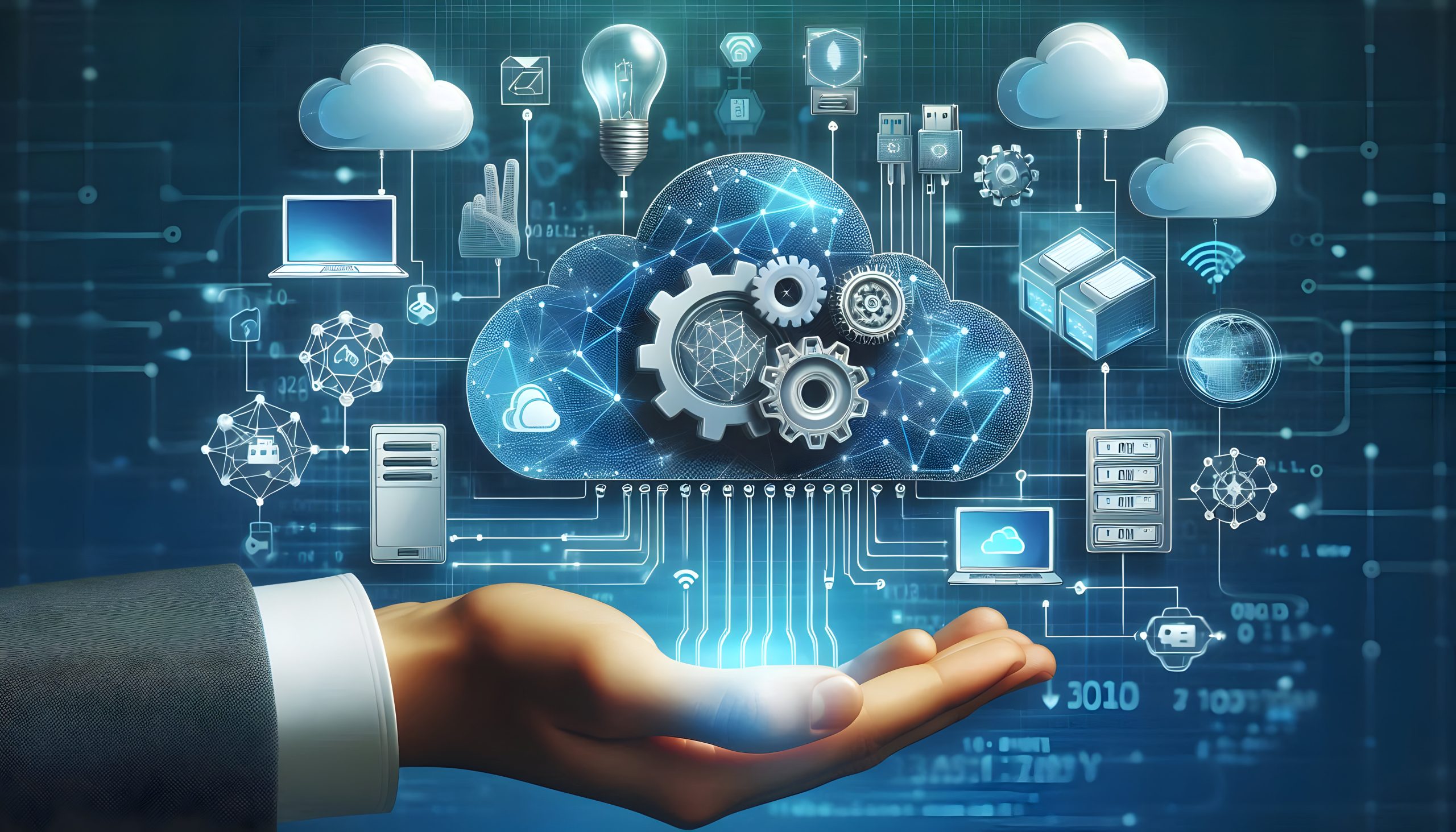 photo-realistic-as-cloud-computing-edge-computing-integration-with-network-device-icons-conc